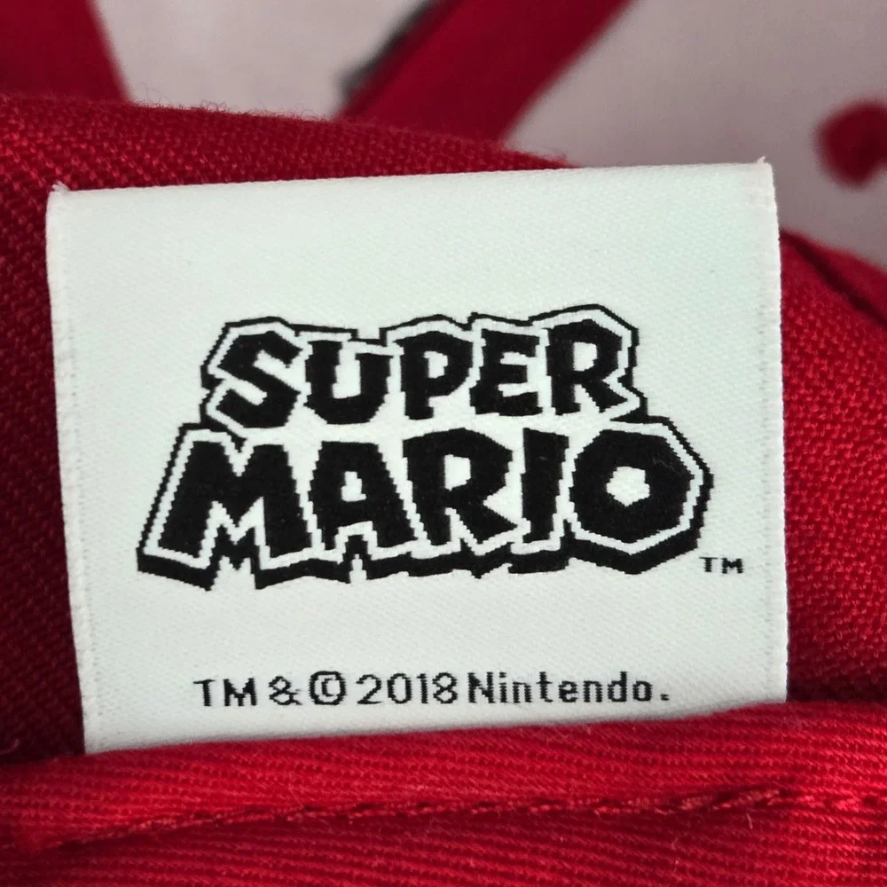 Nintendo Super Mario Snapback Hat Unisex One‎ Size Red Embroidered Logo 2018